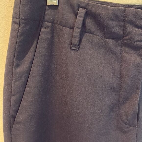 Rene Lazard Black Wool cuffed Pants size 36/Small - Picture 4 of 11